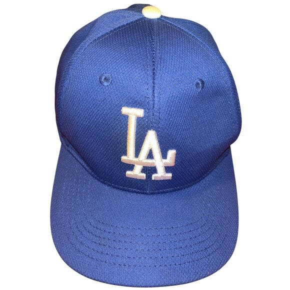 Team MLB Los Angeles Dodgers Blue Adjustable Baseball Cap By OC Sports Sz Youth - Picture 1 of 5
